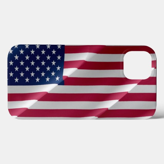州統一された旗なびく Case-Mate iPhoneケース (裏面 (横))