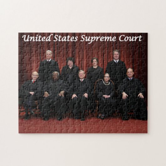 州統一された最高裁判所判事2018年 ジグソーパズル (横)