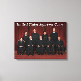 州統一された最高裁判所判事 キャンバスプリント