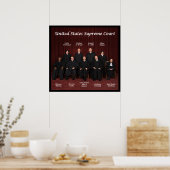 州統一された最高裁判所判事 ポスター (キッチン)