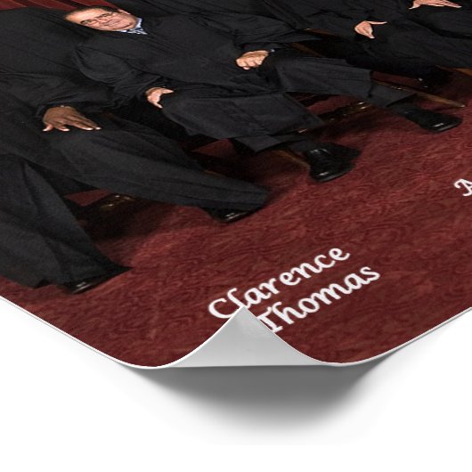 州統一された最高裁判所判事 ポスター (角)