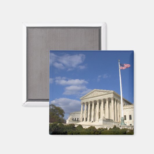 州統一された最高裁判所建物 マグネット (正面/裏面)