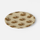 州統一された海兵隊 |フルカラーEGA – ブロンズ ペーパープレート (アングル)