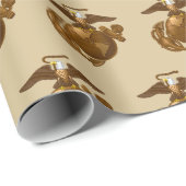 州統一された海兵隊 |フルカラーEGA – ブロンズ ラッピングペーパー (ロールコーナー)