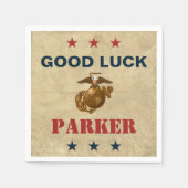 州統一された海兵隊 | Marine Corpsシール1 スタンダードカクテルナプキン (正面)