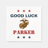 州統一された海兵隊 | Marine Corpsシール1 スタンダードカクテルナプキン (正面)