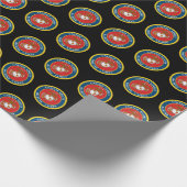 州統一された海兵隊 | Marine Corpsシール1 ラッピングペーパー (角)