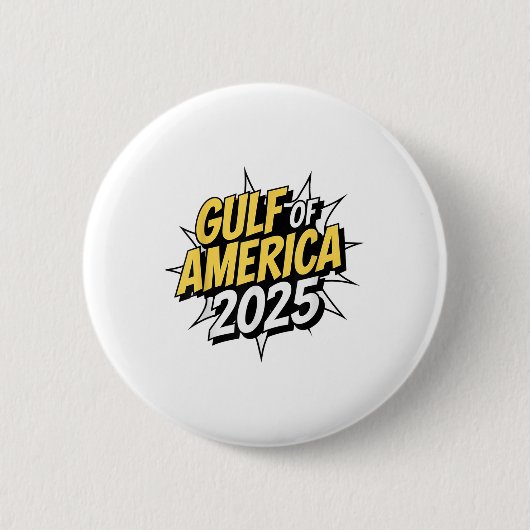州統一された湾パームツリーアメリカF 2025 缶バッジ (正面)