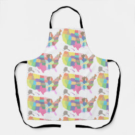 州統一された特別観光客ギフトクラシック エプロン