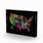 州統一された特別観光客ギフトクラシック フォトブロック (右)