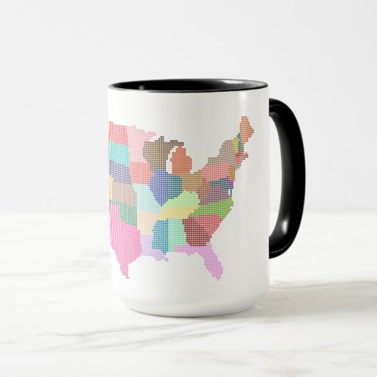 州統一された特別観光客ギフトクラシック マグカップ (正面右)