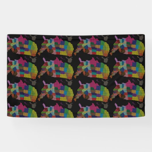 州統一された特別観光客ギフトクラシック 横断幕 (横)