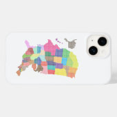 州統一された特別観光客ギフトクラシック Case-Mate iPhoneケース (裏面 (横))