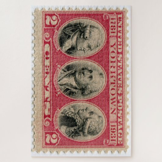 州統一された郵便切手ジグソーパズル ジグソーパズル (縦)