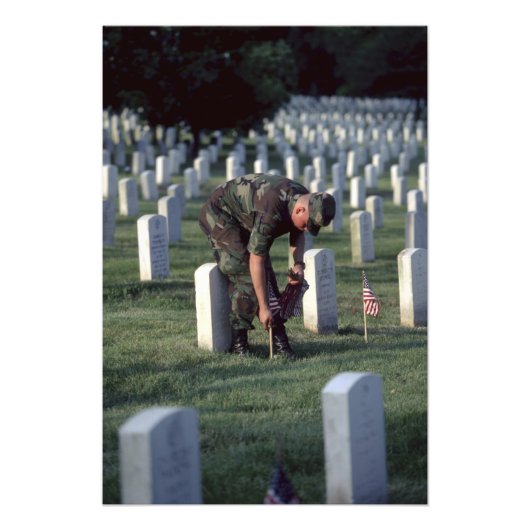 州統一された、アーリントンのヴァージニア州。 フォトプリント (正面)