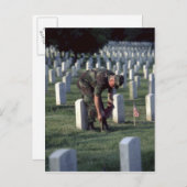 州統一された、アーリントンのヴァージニア州。 ポストカード (正面/裏面)