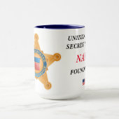 州統一された・シークレット・サービス・マグ マグカップ (中央)