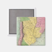 州統一された、チリおよびパタゴニア マグネット (正面/裏面)