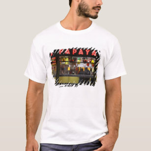 州統一された、ニューヨーク。グレーのパパイヤ：窓 Tシャツ