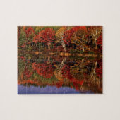 州統一された、ミシガン、上部半島。秋 ジグソーパズル (横)