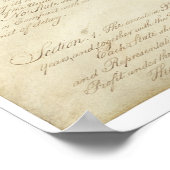 州統一されたConstitution_Pg 2 / 4 ポスター (角)