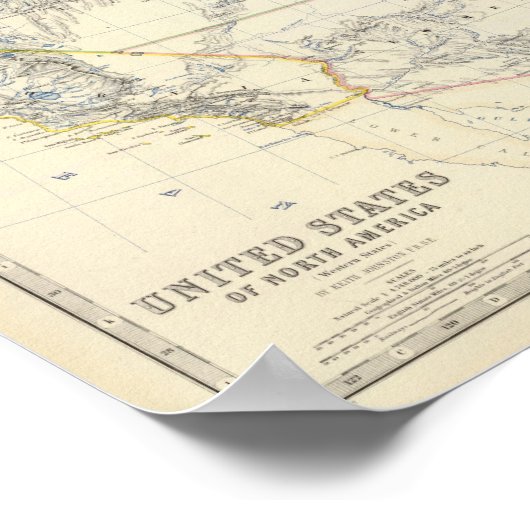 州統一されたW ポスター (角)