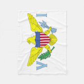 州諸島の旗 フリースブランケット (正面)