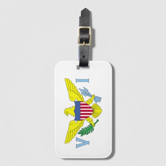 州諸島の旗 ラゲッジタグ (正面縦)
