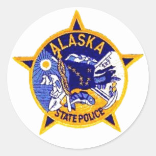 州警察 – アラスカ ラウンドシール