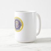 州軍統一された長 コーヒーマグカップ (正面右)