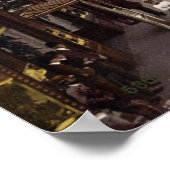 州通りノースマディソン通りシカゴ ポスター (角)