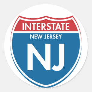 州連帯のニュージャージーNJ ラウンドシール