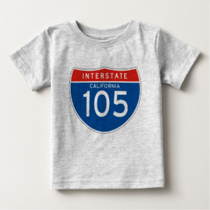 州連帯の印105 -カリフォルニア ベビーTシャツ