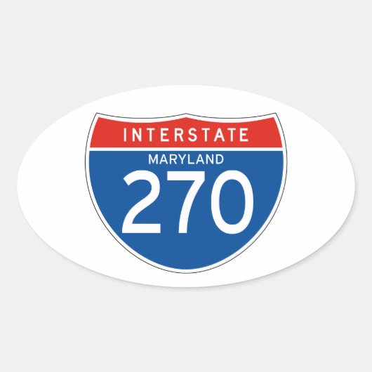 州連帯の印270 -メリーランド 楕円形シール (正面)