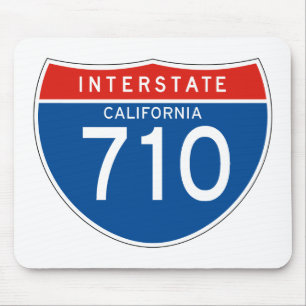 州連帯の印710 -カリフォルニア マウスパッド