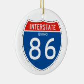 州連帯の印86 -アイダホ セラミックオーナメント (右)