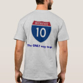 州連帯の10 Tシャツ (裏面)