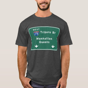 州連帯NYCニューヨークシティTriboroのBrマンハッタン Tシャツ