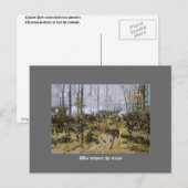 州間の戦争 ポストカード (正面/裏面)