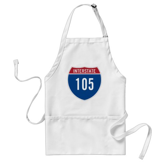 州間高速道路105号線 スタンダードエプロン (正面)