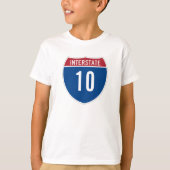 州間10 Tシャツ (正面)