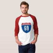 州間69 Tシャツ (正面フル)