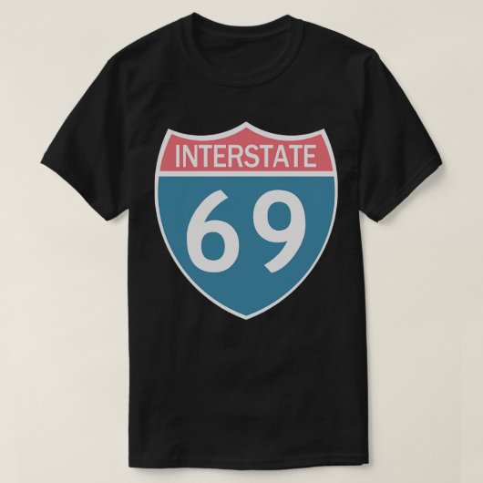 州間69Tシャツ Tシャツ (デザイン正面)