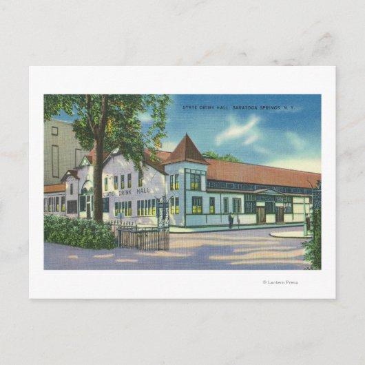 州飲料ホール外観 ポストカード (正面)