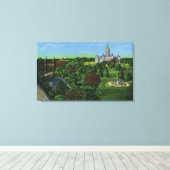 州首都の眺め キャンバスプリント (インサイチュ (ウッドフロア))