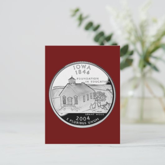 州4分の1アイオワ逆側フェイク ポストカード (スタンド正面)