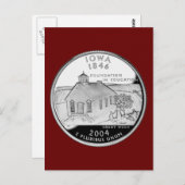 州4分の1アイオワ逆側フェイク ポストカード (正面/裏面)