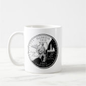 州4分の1イリノイ裏側フェイク コーヒーマグカップ (左)