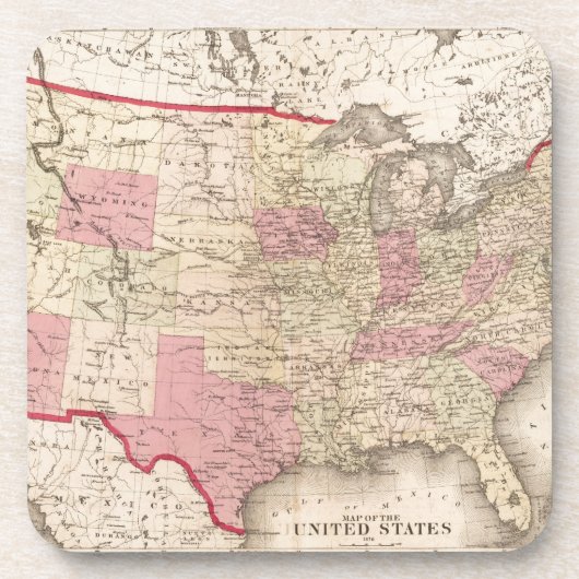 州5のマップ コースター (正面)