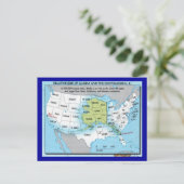 州・オブ・アラスカ ポストカード (スタンド正面)